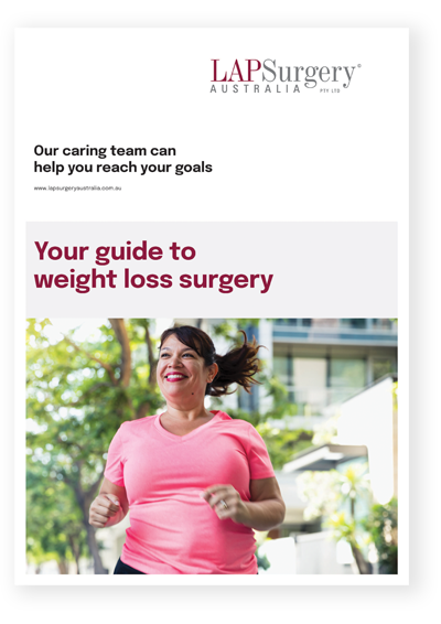 LapSurgery Australia weight loss surgery info pack brochure